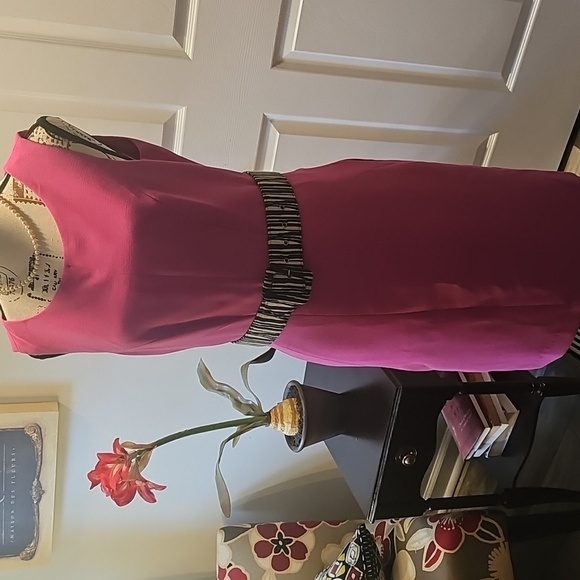 Maurice's Elegant Hot Pink Sleeveless Dress - Picture 15 of 17
